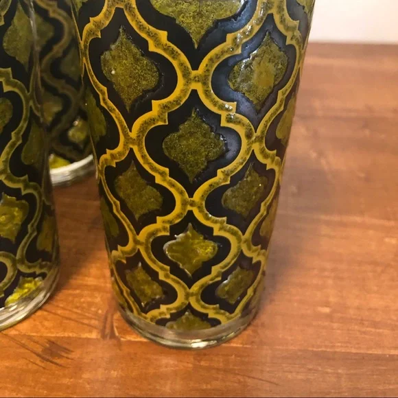 1960’s-70’s Set of 6 Bar Ware - Picture 2 of 4